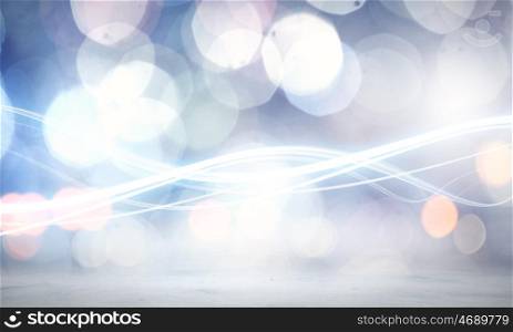 Bokeh background. Background abstract image with colorful bokeh lights