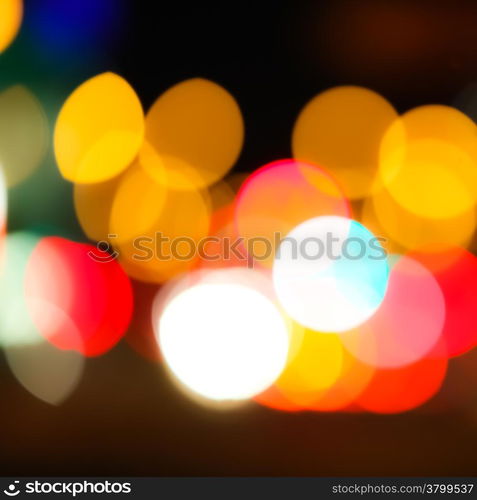 bokeh background lights