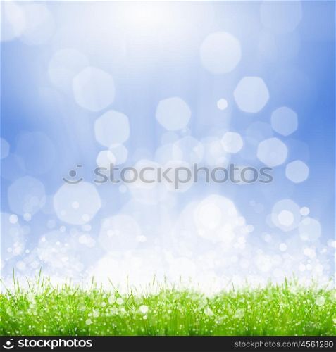 Bokeh image. Background bokeh image. Summer and vacation concept