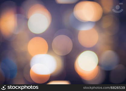 Bokeh lights background