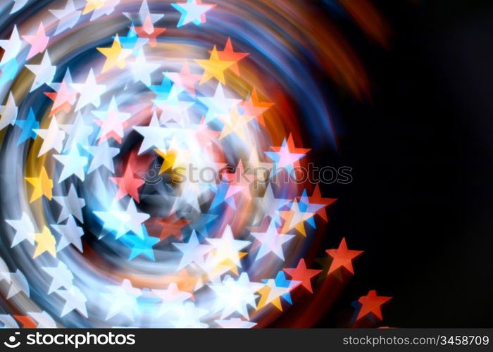 bokeh stars background abstract macro