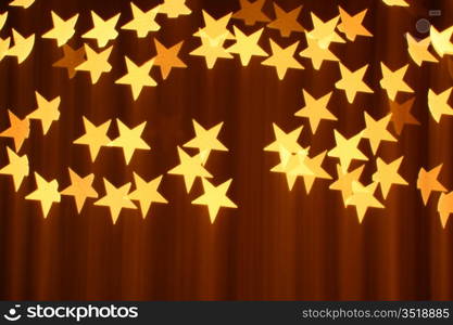 bokeh stars background abstract macro