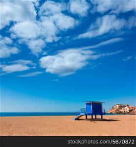 Bolnuevo beach in Mazarr0n Murcia at Mediterranean spain sea