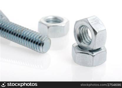 Bolts and nuts. Fixing details for a fastening of details
