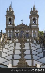 Bom Jesus do Monte - a Portuguese sanctuary in Tenoes, outside the city of Braga, in northern Portugal. Its name means Good Jesus of the Mount.