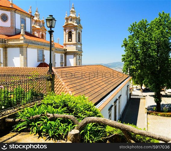 Bom Jesus do Monte, a sanctuary in Tenoes, Braga, Portugal