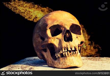 bone skeleton skull and crossbones