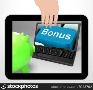 Bonus Key Displaying Incentives And Extras On Web