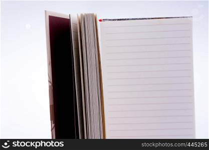 Book on a white background