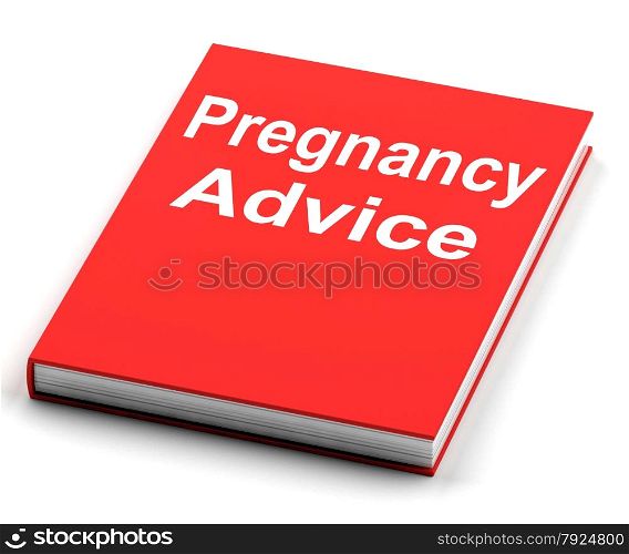 Book On How To Find Love. Pregnancy Advice Book Showing Information Babies