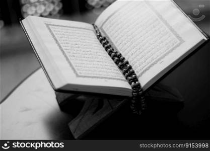book quran open pages open book