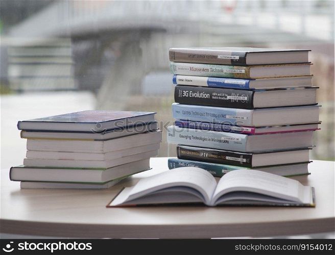 book stack learn knowledge library