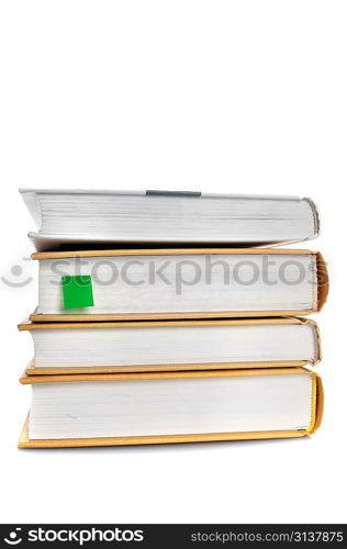 Books with bookmark