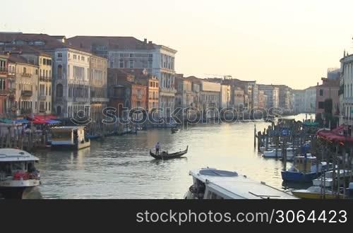 Boot fahrt in Venedig