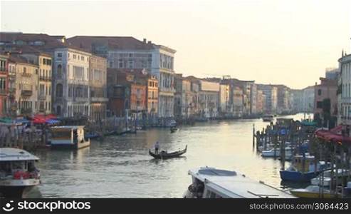 Boot fahrt in Venedig