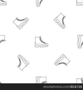 Boots icon. Outline illustration of boots vector icon for web design isolated on white background. Boots icon, outline style