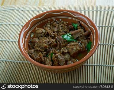 Boshintang - Korean soup that includes dog meat