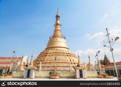 Botataung pagoda in Yangon, Burma (Myanmar)