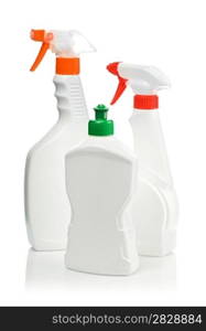 bottle and spray for cleaning