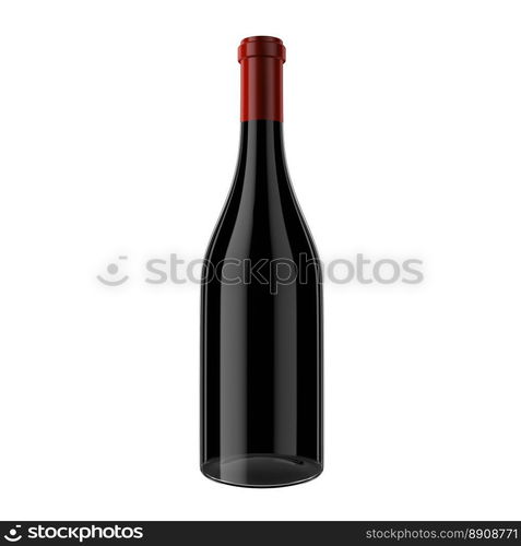 Bottle. Bottle isolated on a white background.