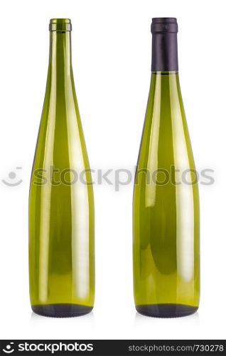 bottle for wine isolated on white background