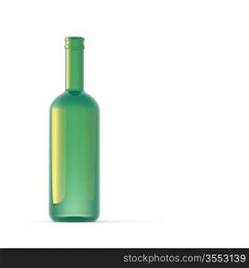 Bottle Isolated on White Background