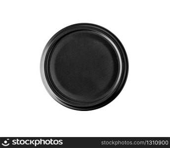 bottle lid isolated on white background, top view with clipping path