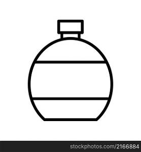 Bottle water drink icon vector sign and symbol on trendy design