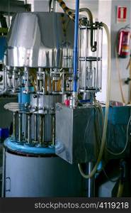 Bottling machine for wine industry