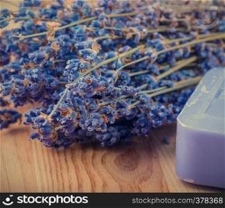 bouquet lavender closeup