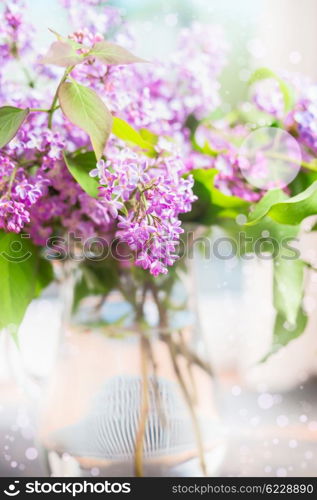 Bouquet of lilac , close up