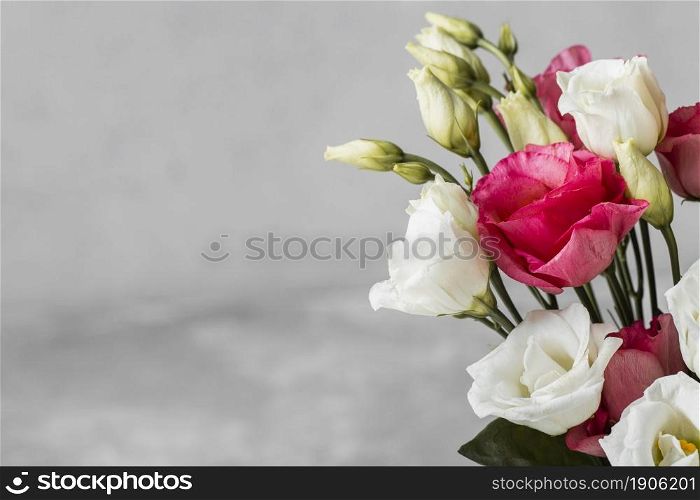 bouquet roses close up with copy space. High resolution photo. bouquet roses close up with copy space. High quality photo
