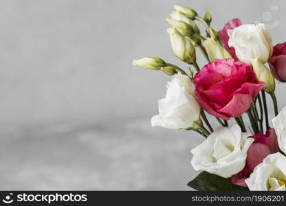 bouquet roses close up with copy space. High resolution photo. bouquet roses close up with copy space. High quality photo