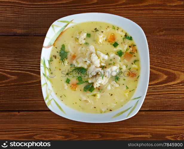 Bourride - traditional fish soup , France