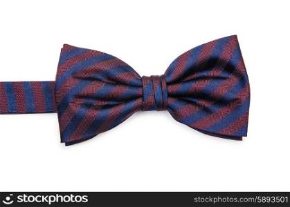 Bow tie isolated on the white background