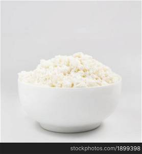 bowl full cottage cheese. Resolution and high quality beautiful photo. bowl full cottage cheese. High quality beautiful photo concept