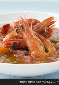 Bowl of Creole Shrimp Gumbo