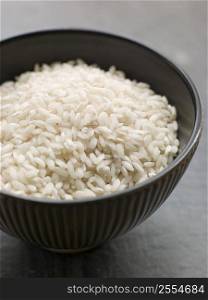 Bowl of uncooked Basmati Rice