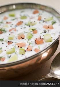 Bowl of Yoghurt Summer Soup