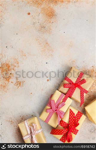 box for present, xmas background, stock photo