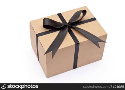 Box with black bow