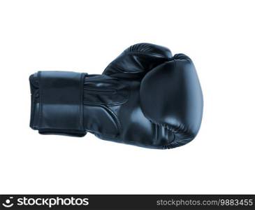 Boxing glove on white background. Boxing glove 