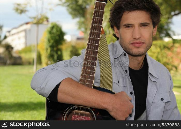 Boy with Guitar