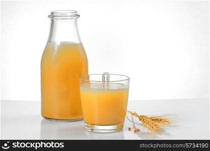 Boza drink from fermented cereal beverage