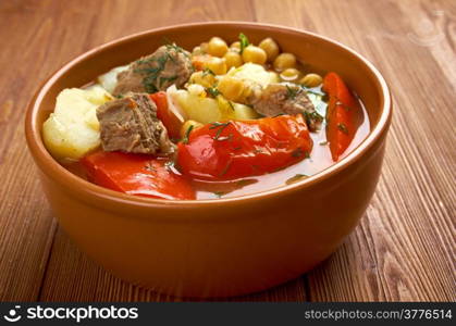 Bozbash - Iranian, Azerbaijan,Middle Eastern mutton soup