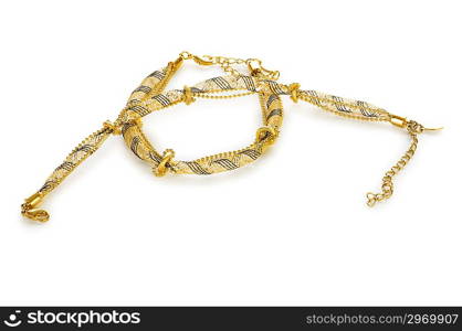 Bracelet isolated on the white background