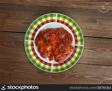 Braciole di Manza - Italian Beef Rolls in Tomato Sauce