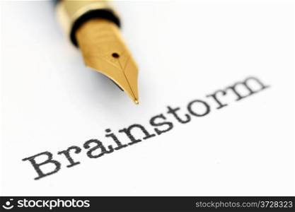 Brainstorm
