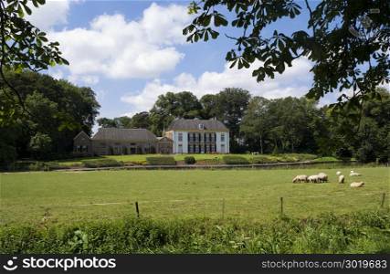 Brakel manorial estate in the municipality Zaltbommel in the Dutch province Gelderlamd. Manorial estate Brakel