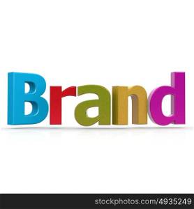 Brand word